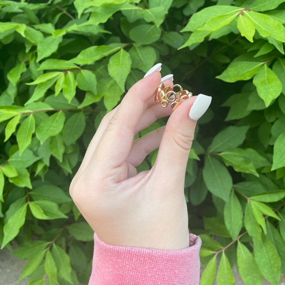 SPIRAL ROSE RING